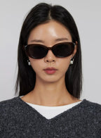 Jewel Slim Oval Fashion Okulary przeciwsłoneczne IJ508