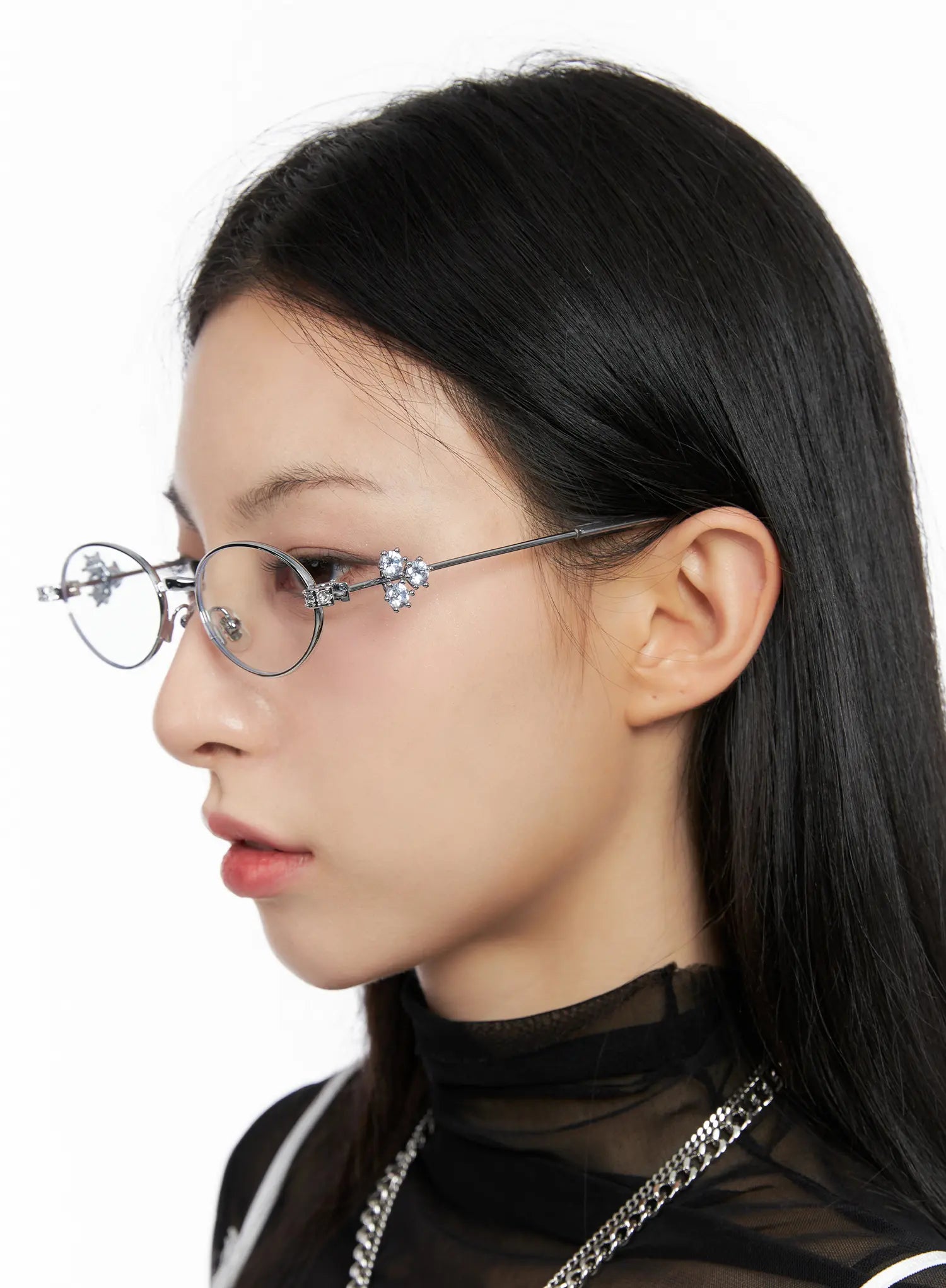 Eleganckie Owalne Okulary CG525