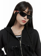 Stylowe okulary przeciwsłoneczne Cat-Eye CS419