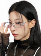 Eleganckie Owalne Okulary CG525