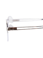 Stylowe minimalistyczne okulary mody z podwójną oprawą CS518