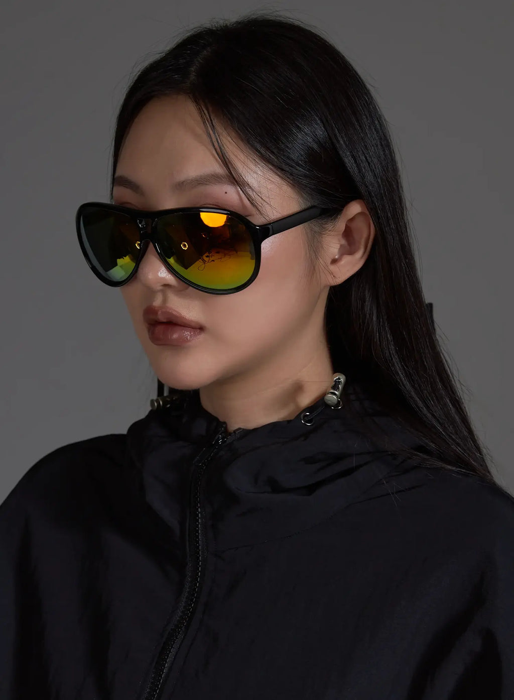 Refleksyjne Eleganckie Okulary Słoneczne IO517