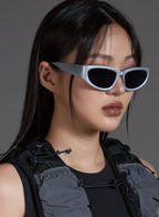 Futurystyczne Eleganckie Okulary Przeciwsłoneczne IO517
