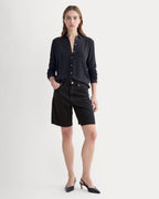 Spodnie OG Baggy Jean Short | Prane Czarne