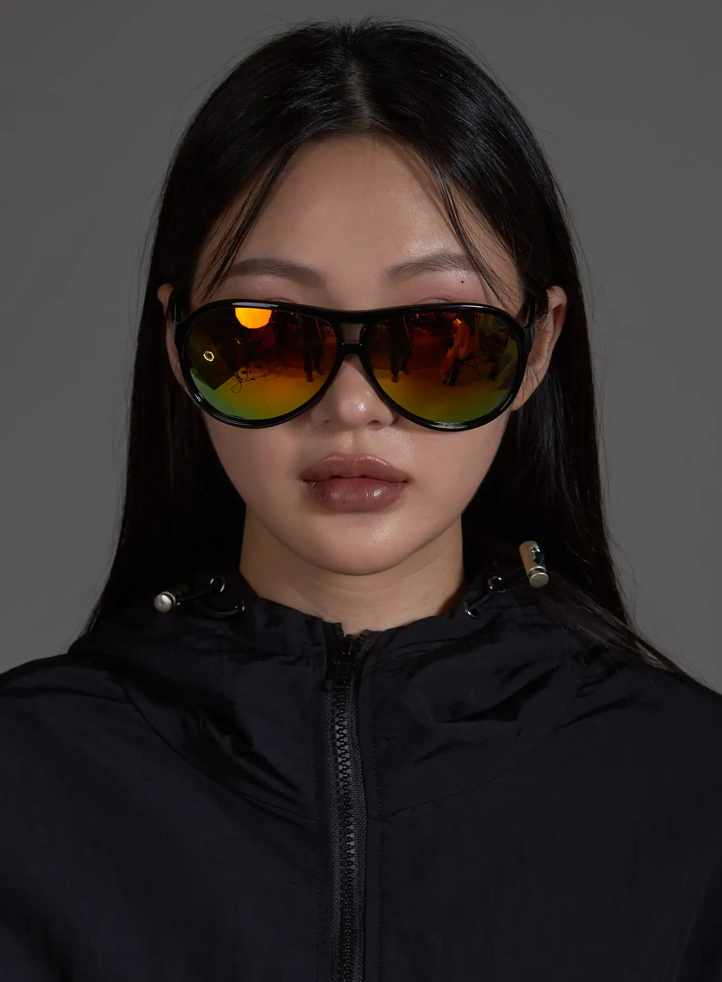 Refleksyjne Eleganckie Okulary Słoneczne IO517