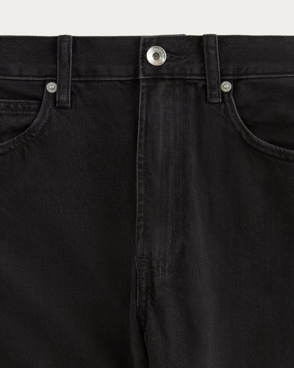 Spodnie OG Baggy Jean Short | Prane Czarne