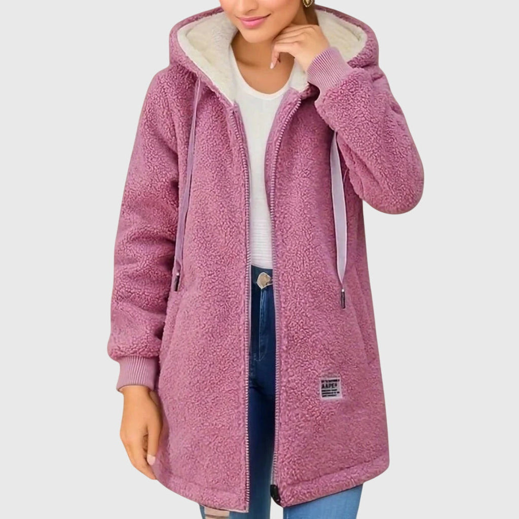 Birgitta™ Kurtka Fleece z Stylem i Ciepłem