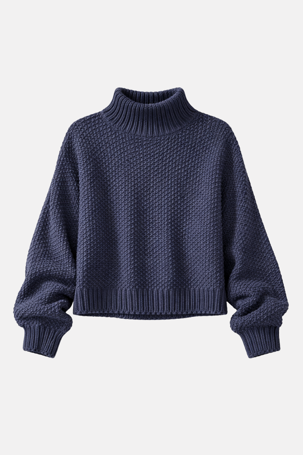 Olivia | Sweter z wysokim kołnierzem