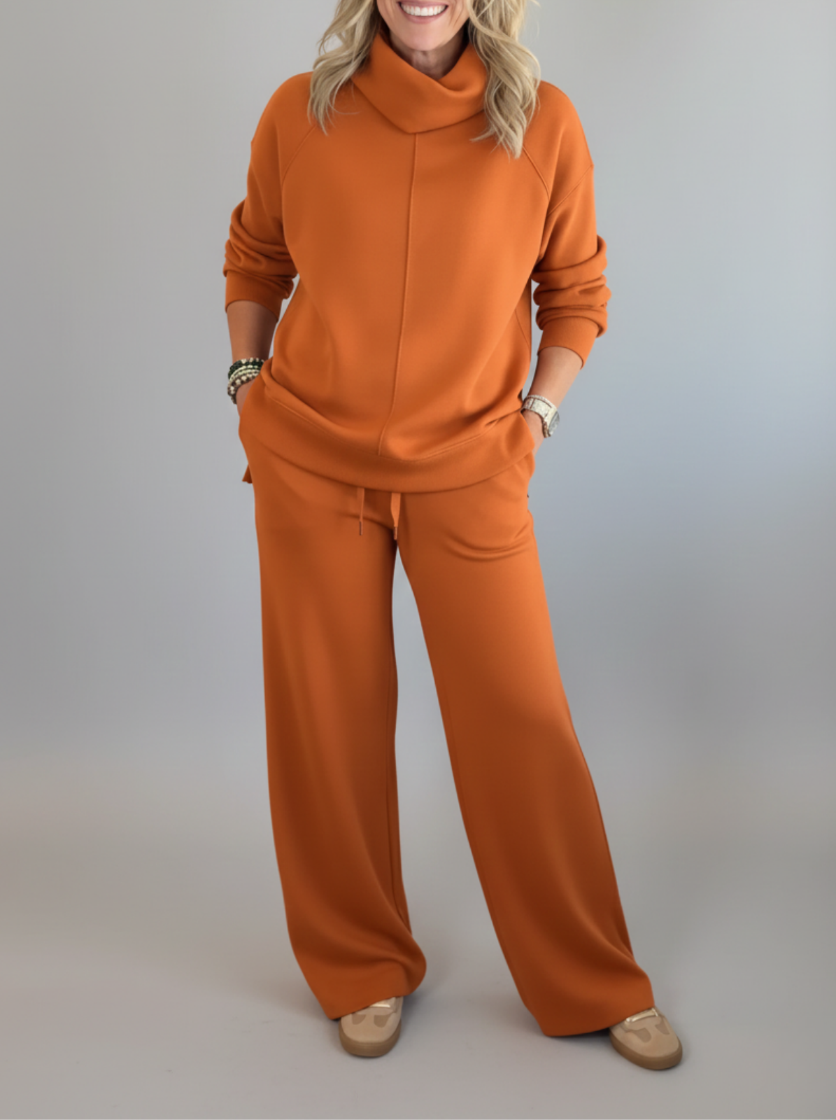 CECILIA | MIĘKKI ELEGANCKI ZESTAW CODZIENNY