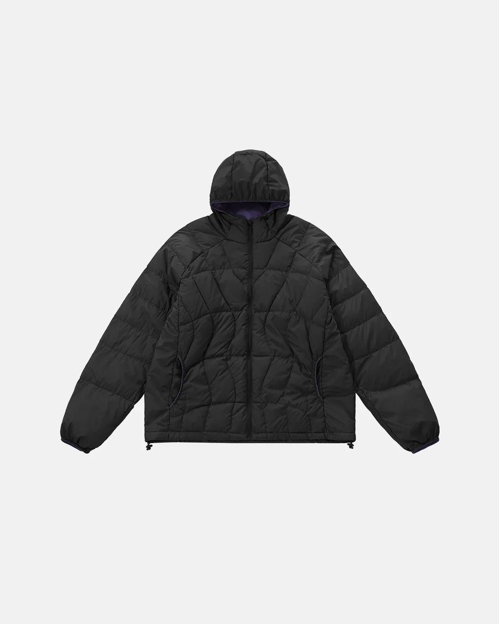Streetwear Ultra-Lekka Kurtka Puchowa z Kapturem