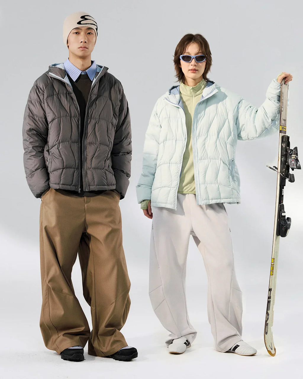 Streetwear Ultra-Lekka Kurtka Puchowa z Kapturem