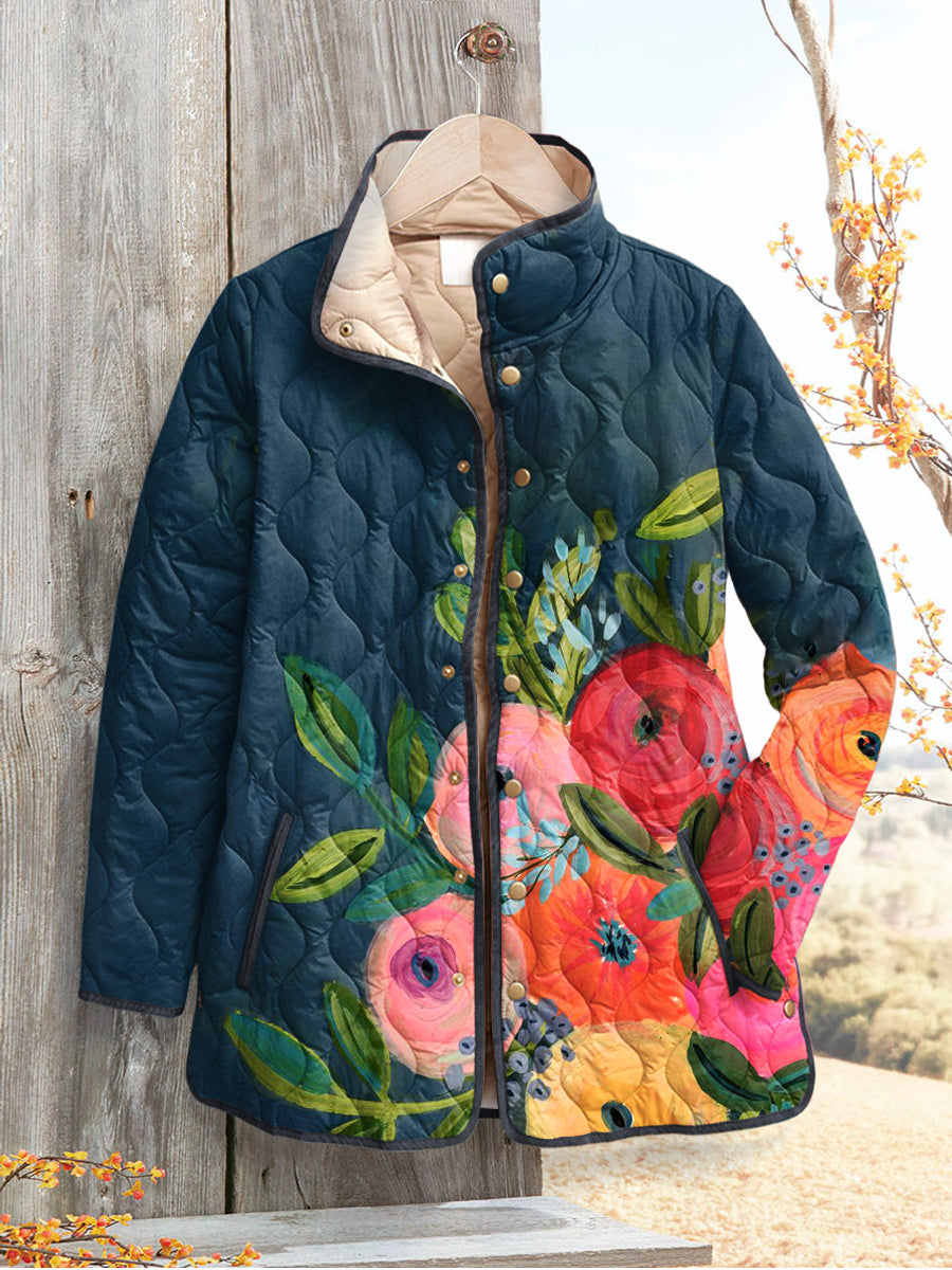 Fleur - Elegancka Vintage-Kurtka