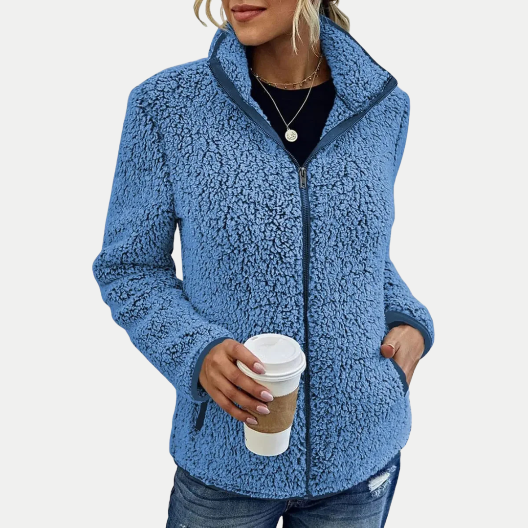 Elvira™ Elegancka Fleecejacka