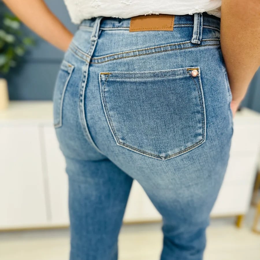 Jennie | Jeans Bootcut z kontrolą brzucha