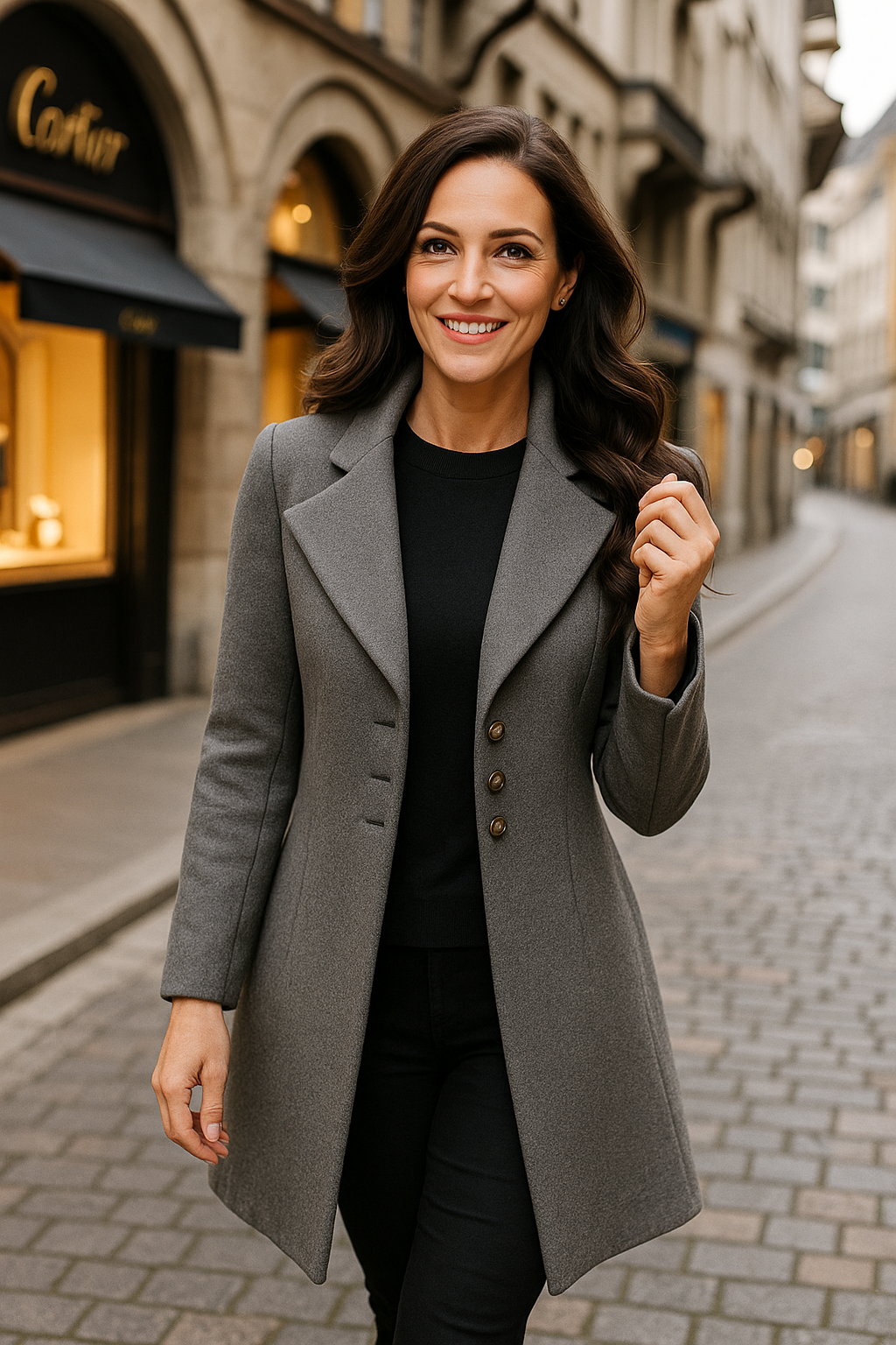 Elisia | Elegancka i Ciepła Kurtka Damska