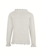 Hanifa – Elegancki Sweter z Guzikami