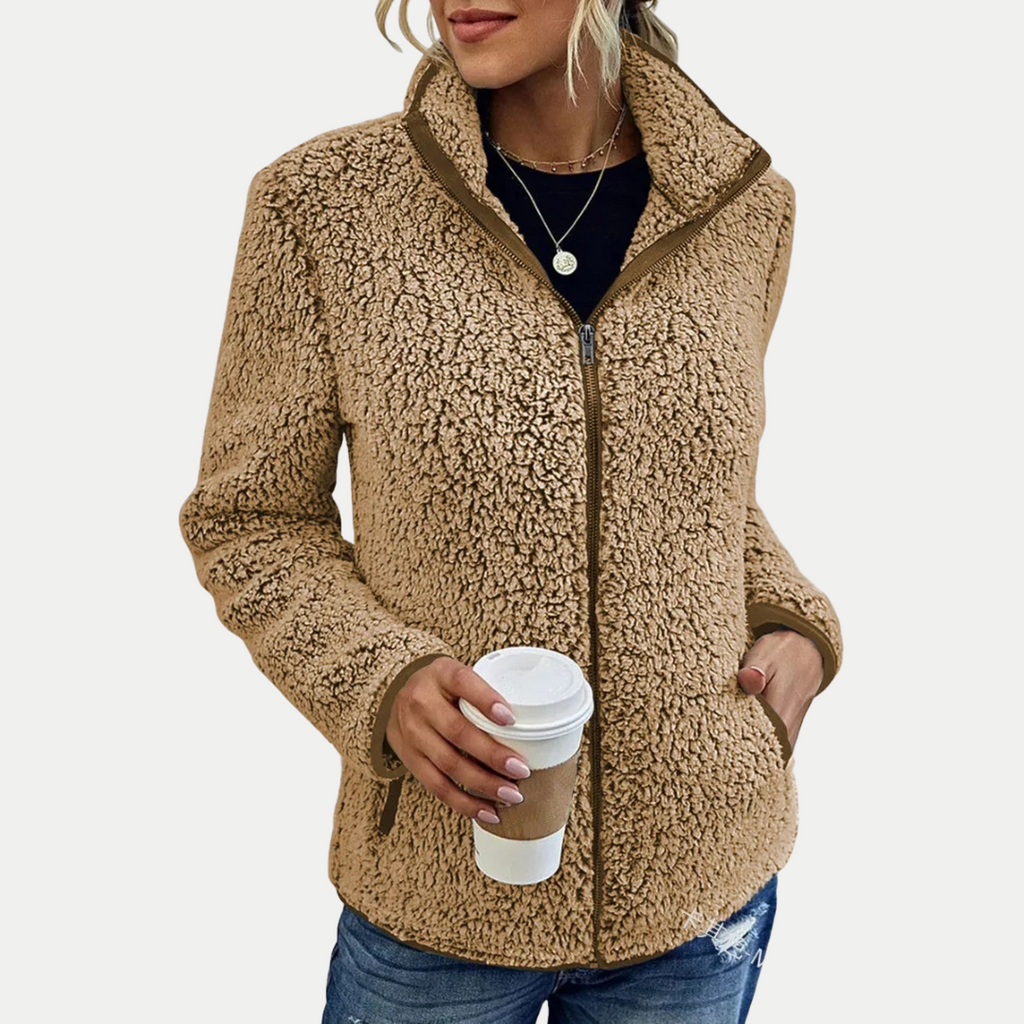 Elvira™ Elegancka Fleecejacka