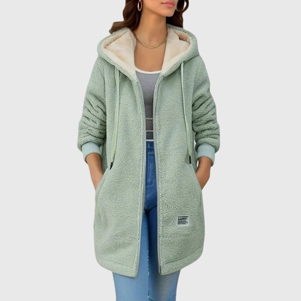 Birgitta™ Kurtka Fleece z Stylem i Ciepłem