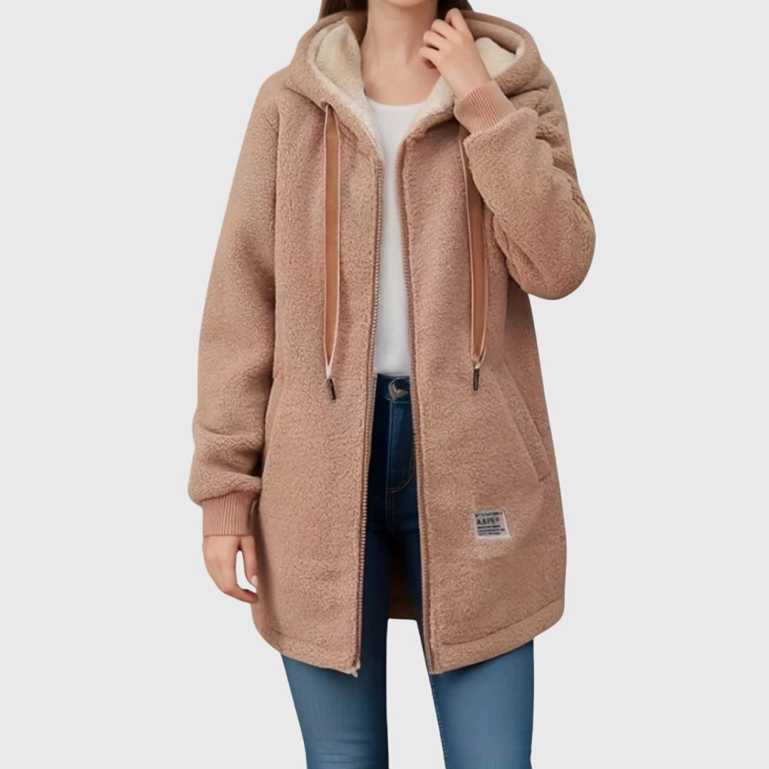 Birgitta™ Kurtka Fleece z Stylem i Ciepłem