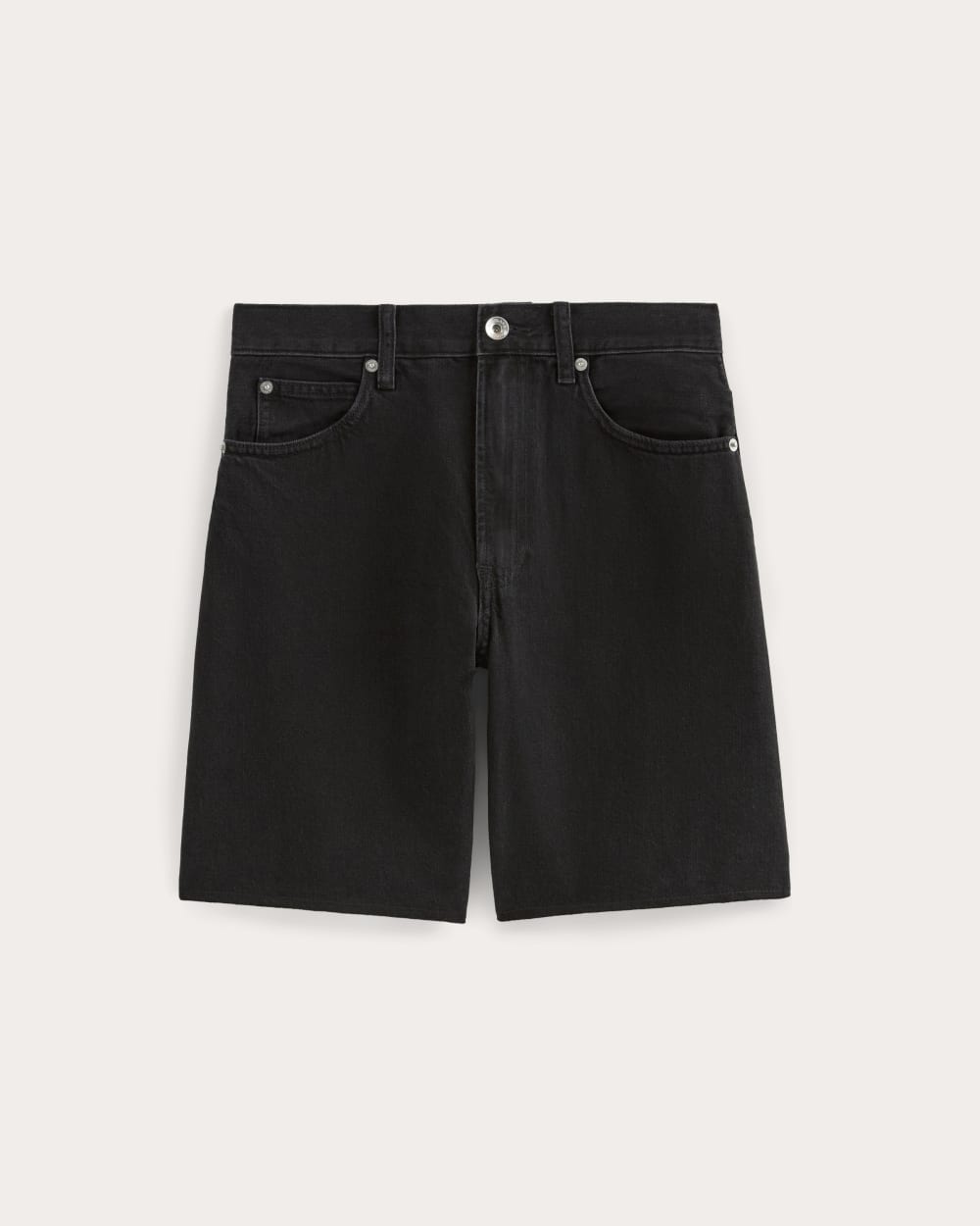 Spodnie OG Baggy Jean Short | Prane Czarne