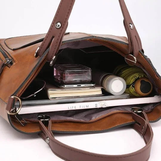 Torba na ramię Britney z skóry – Elegancka i Ponadczasowa