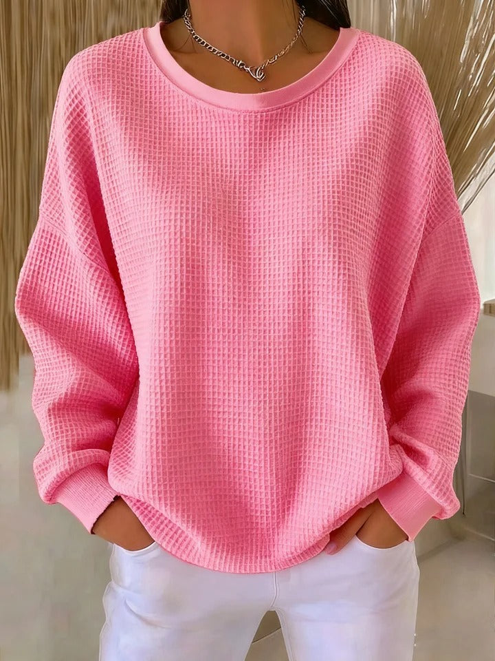 Elora | Teksturowany Sweatshirt