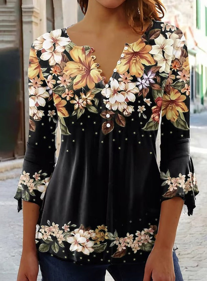 Flora | Fokuspunkt T-shirt z krótkim rękawem
