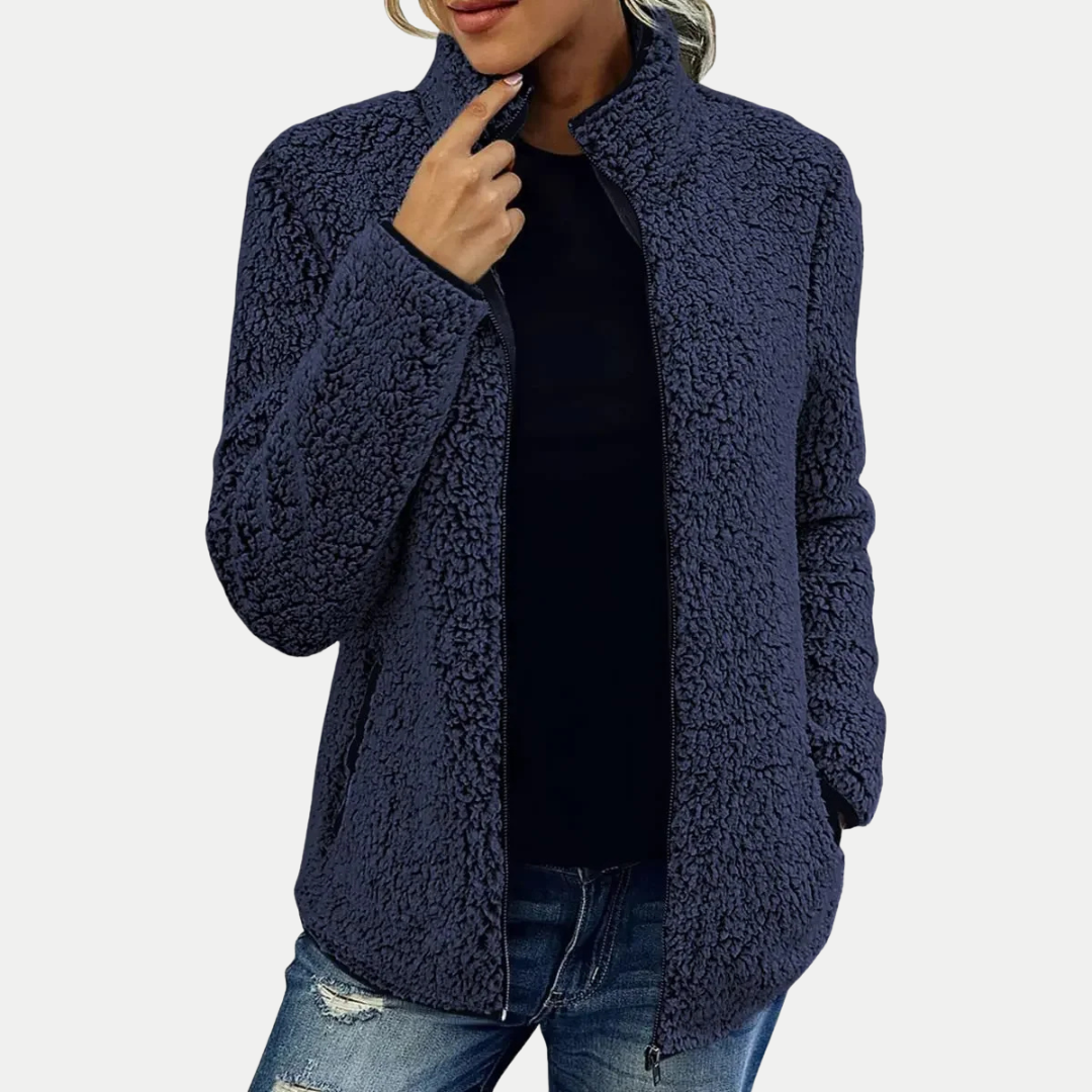 Elvira™ Elegancka Fleecejacka