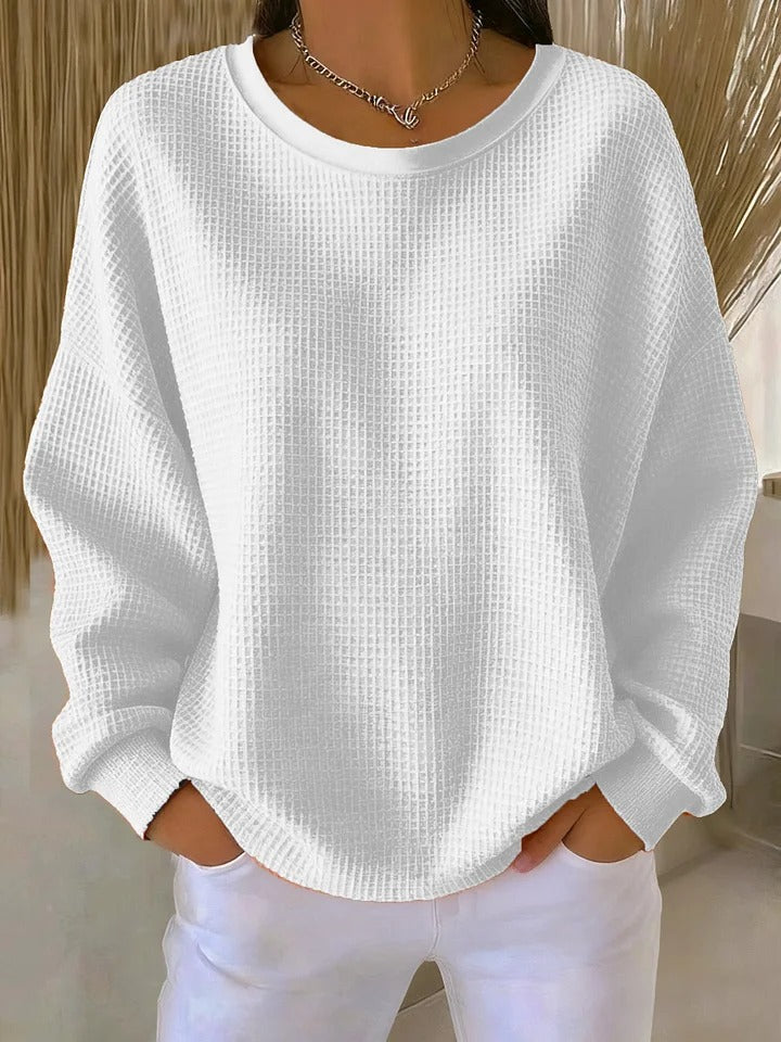 Elora | Teksturowany Sweatshirt