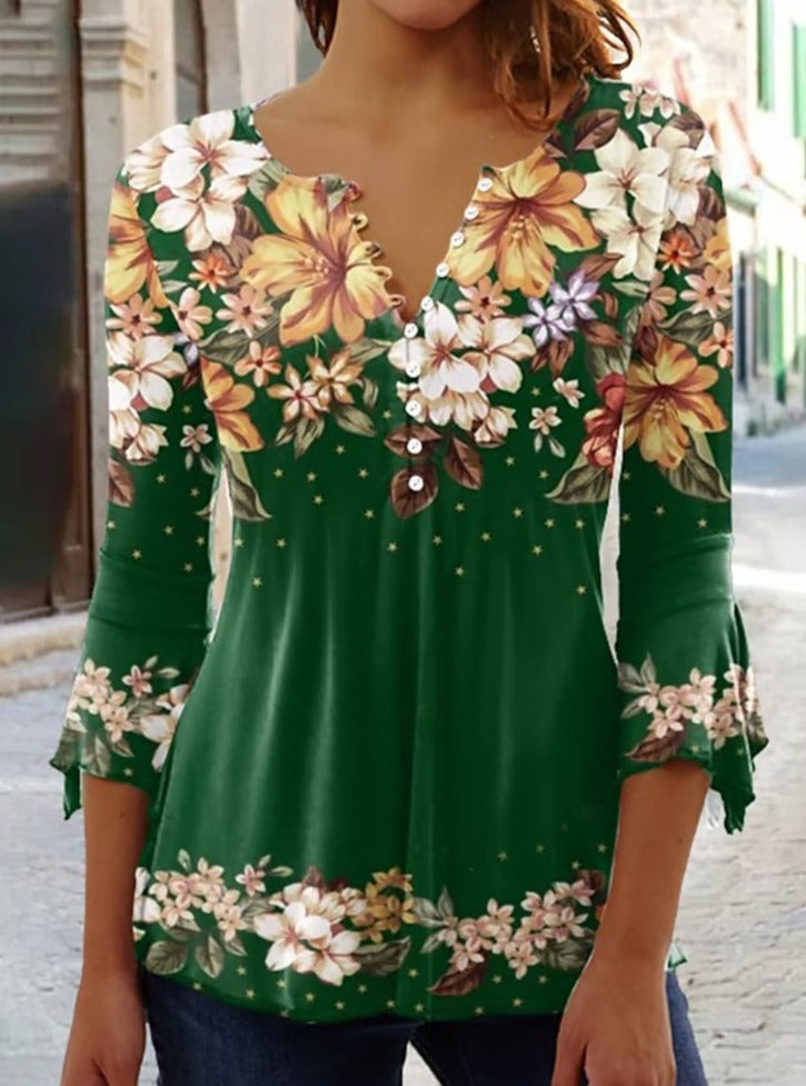 Flora | Fokuspunkt T-shirt z krótkim rękawem
