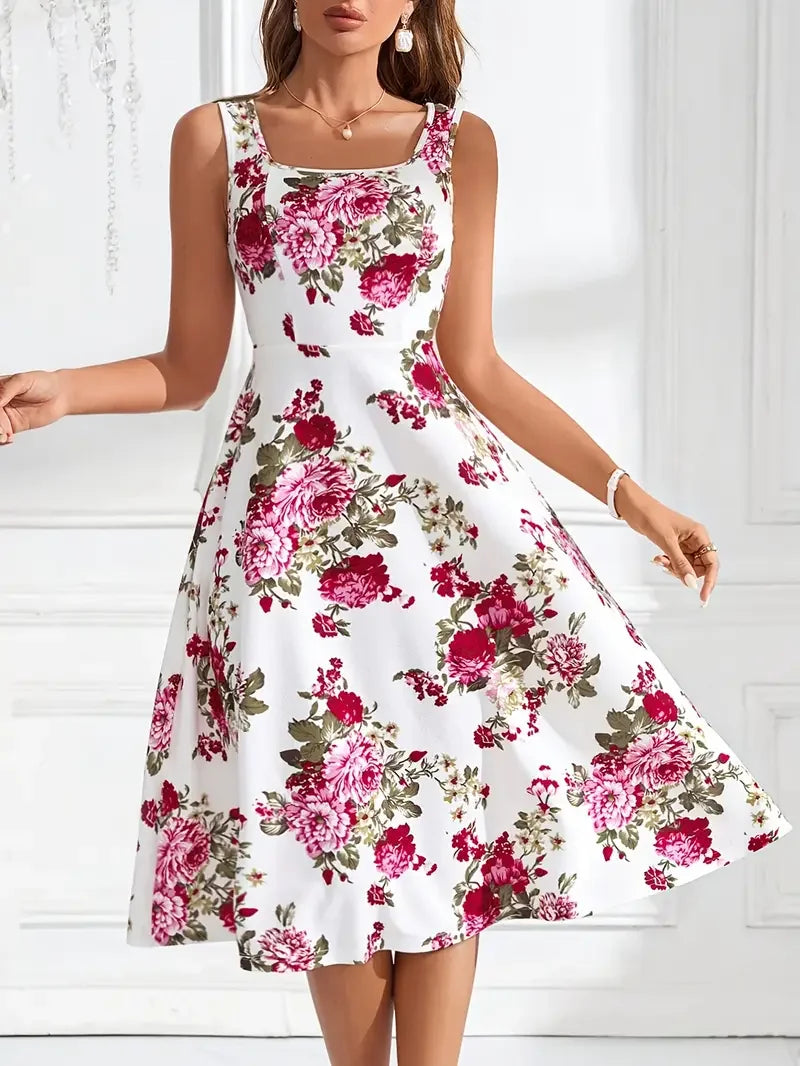 Nikolina Modne i Eleganckie Midi Sukienka