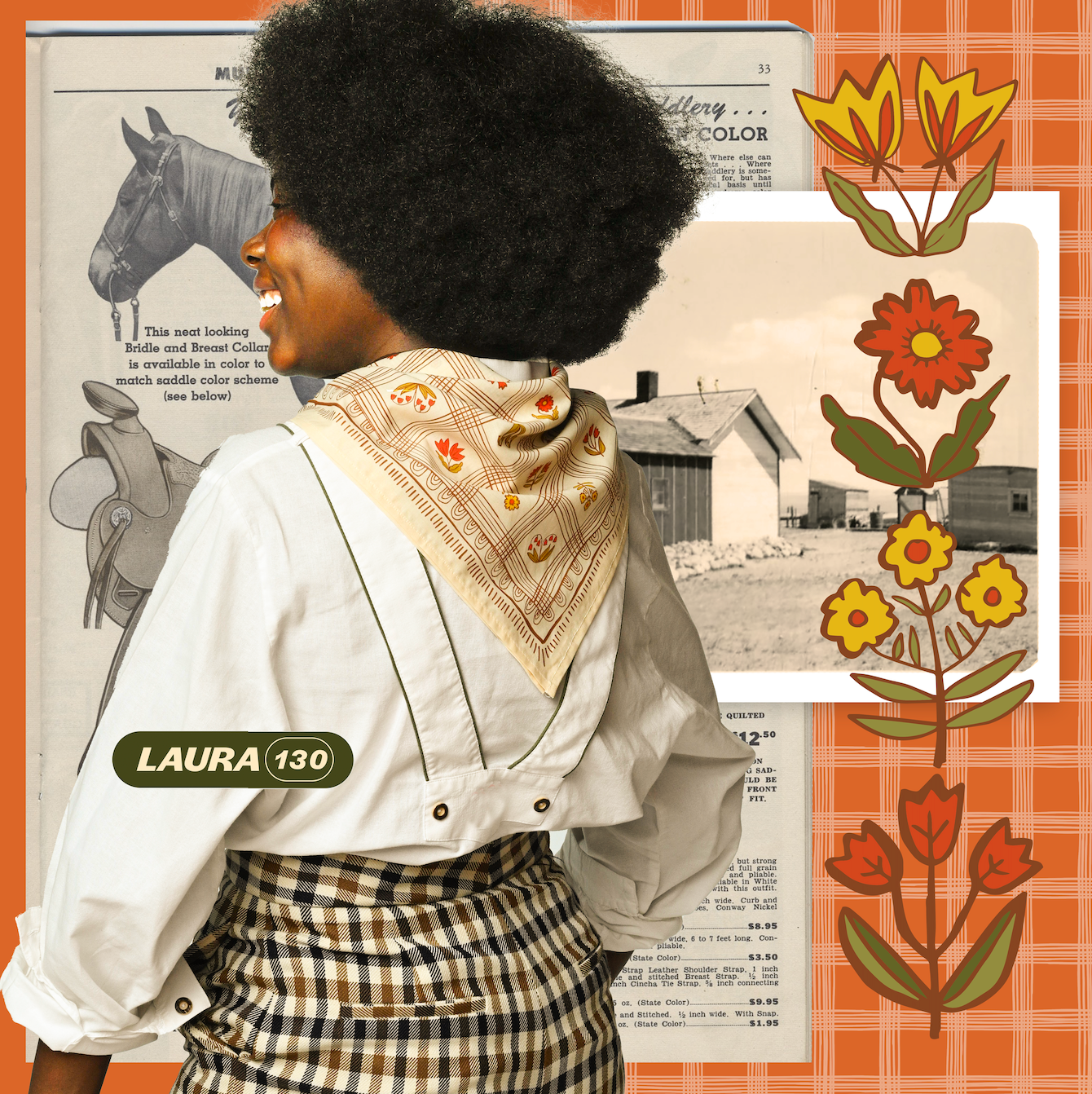 Chusty Bandany - Nr 130 Bandana Laura