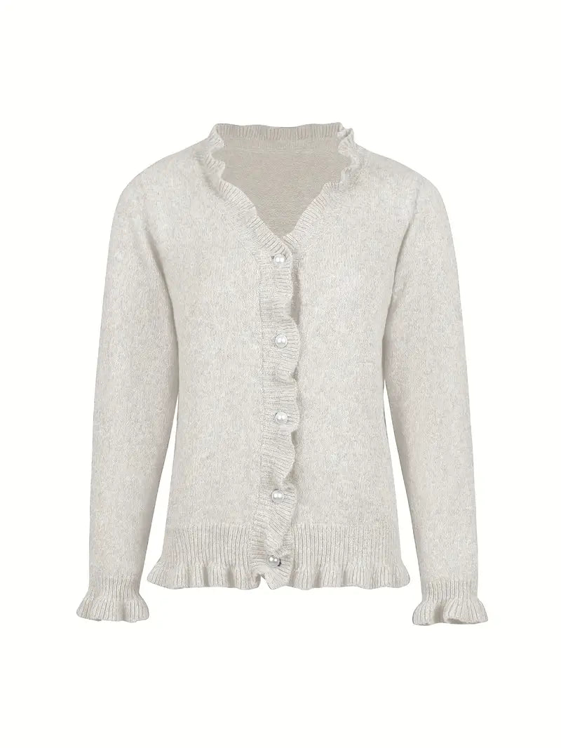 Hanifa – Elegancki Sweter z Guzikami