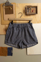 Luca Shorty Sportowe / Denimu w Jodełkę
