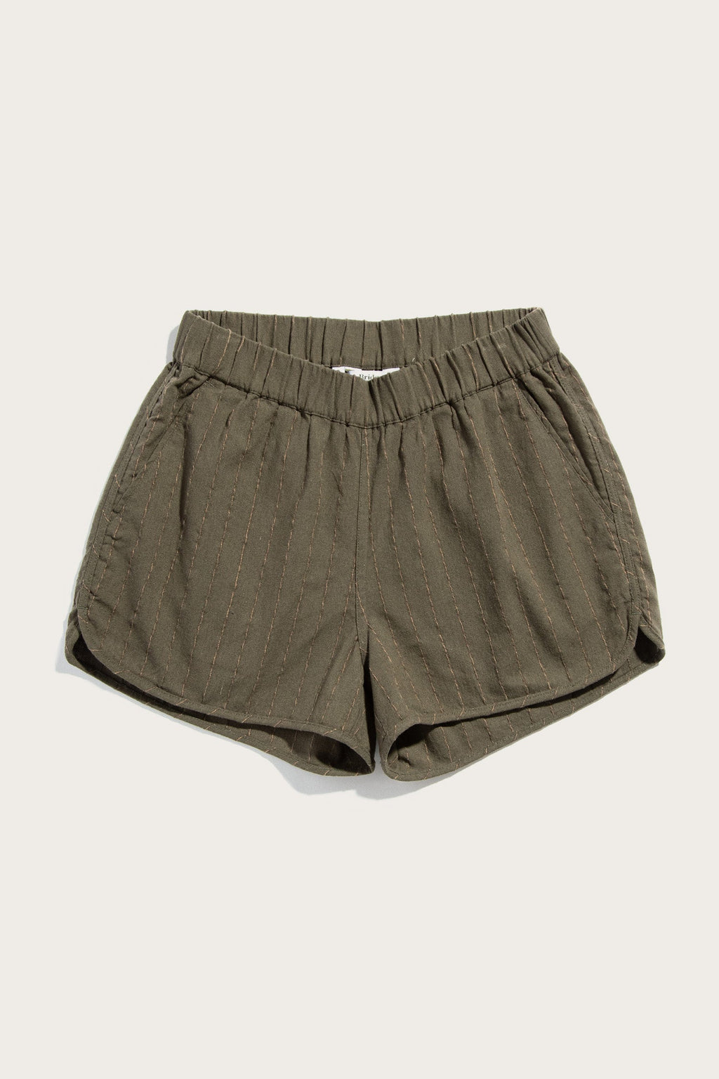 Luca Track Short / Oliwkowy Pasek