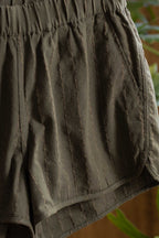Luca Track Short / Oliwkowy Pasek
