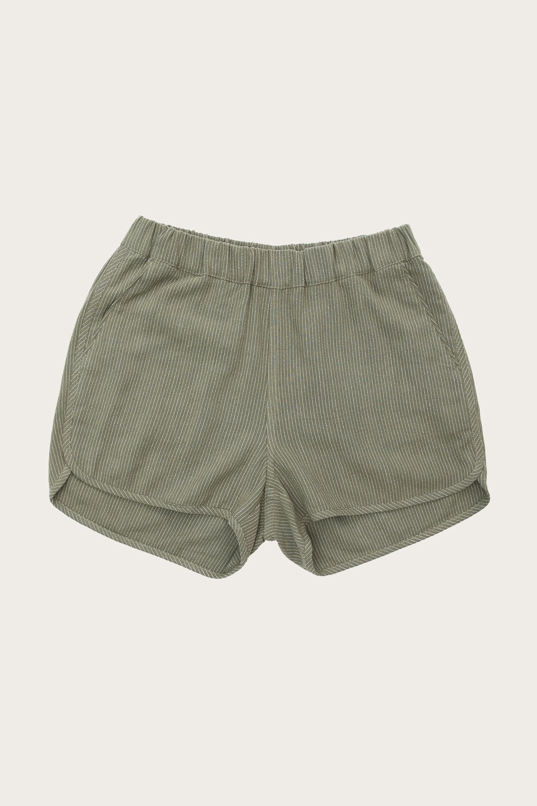 Luca Track Short / Oliwkowy w paski