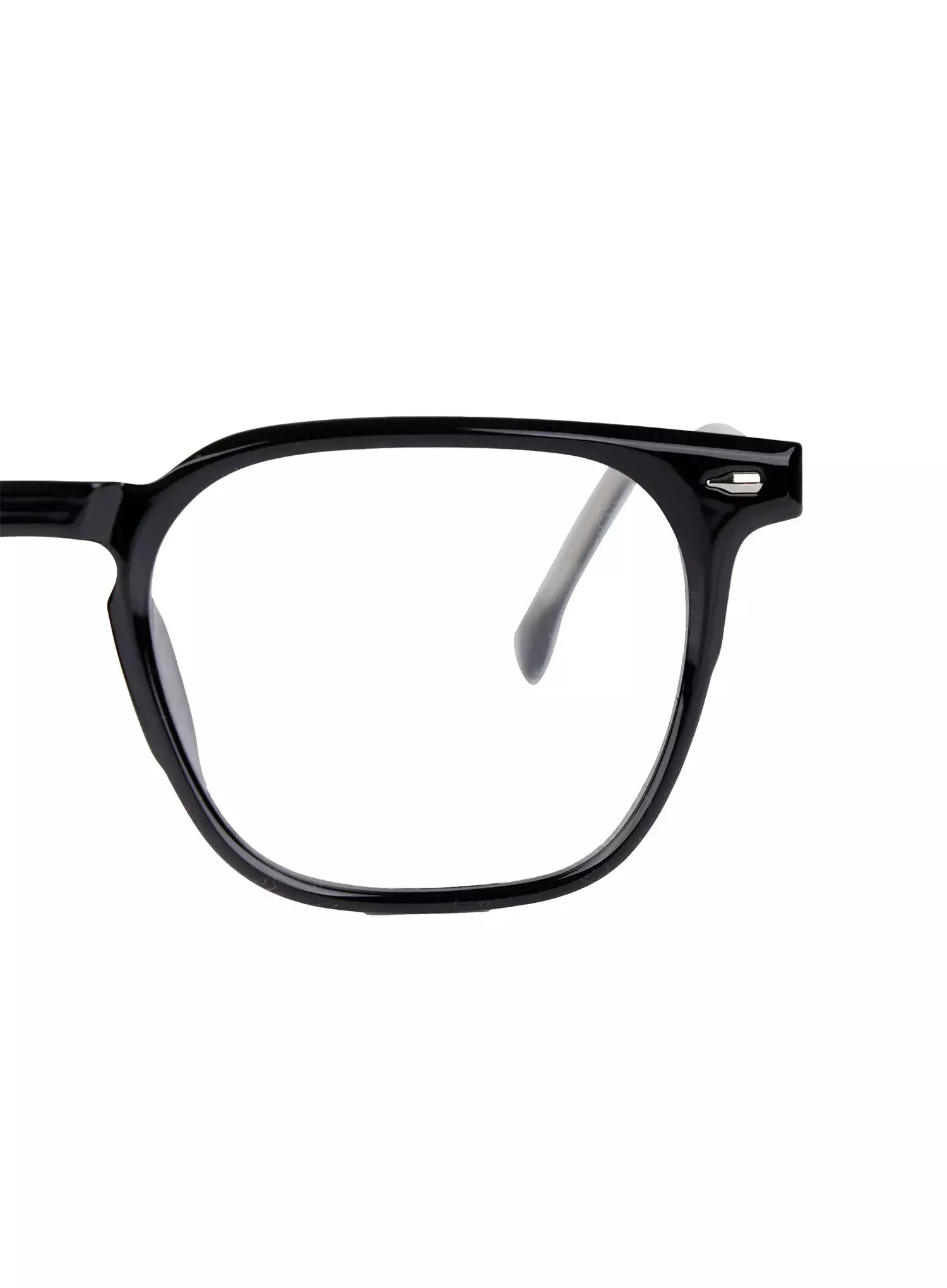 Klasyczne zaokrąglone kwadratowe okulary mody IJ508