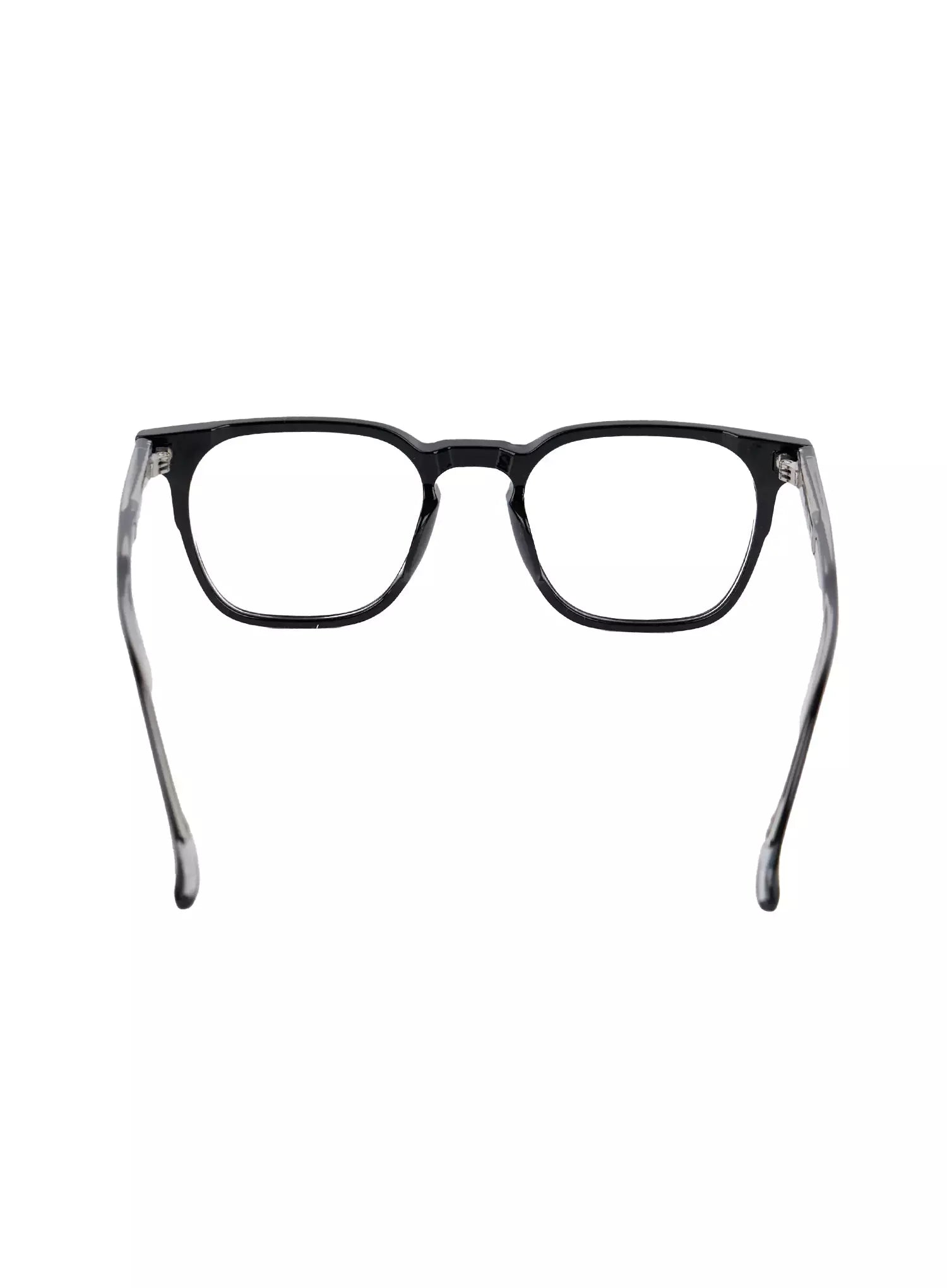 Klasyczne zaokrąglone kwadratowe okulary mody IJ508