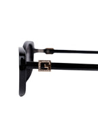 Jewel Slim Oval Fashion Okulary przeciwsłoneczne IJ508