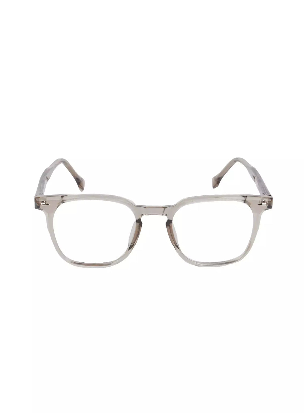 Klasyczne zaokrąglone kwadratowe okulary mody IJ508