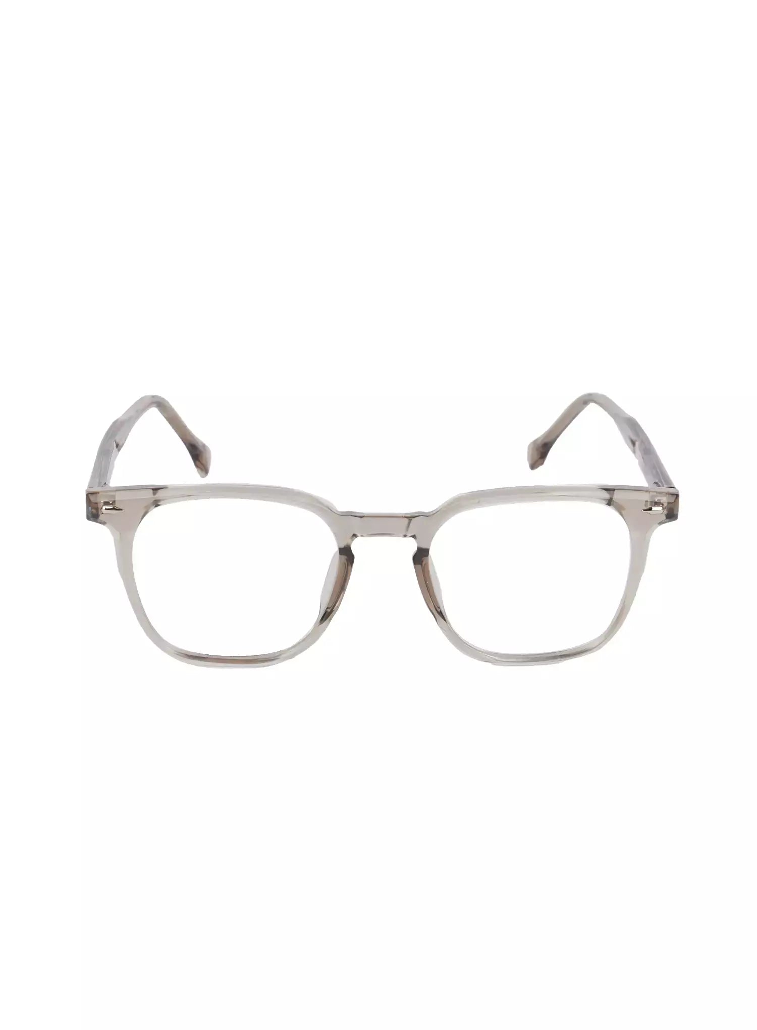 Klasyczne zaokrąglone kwadratowe okulary mody IJ508