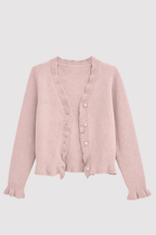 Hanifa – Elegancki Sweter z Guzikami