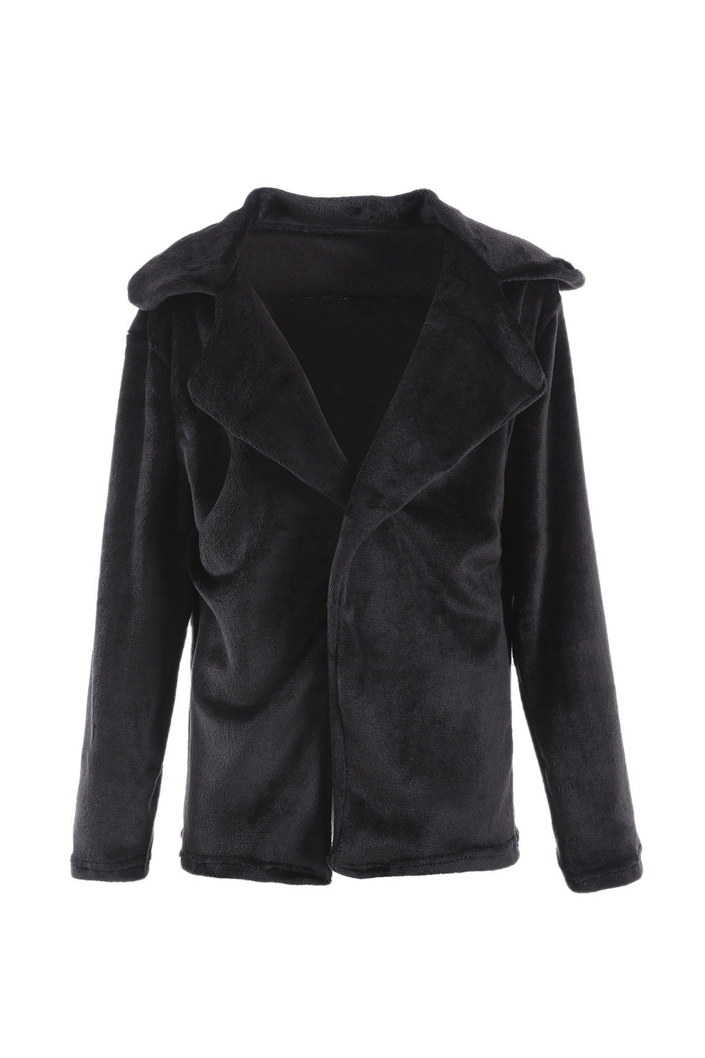 Seraphina | Slim Manteau z fałszywego futra