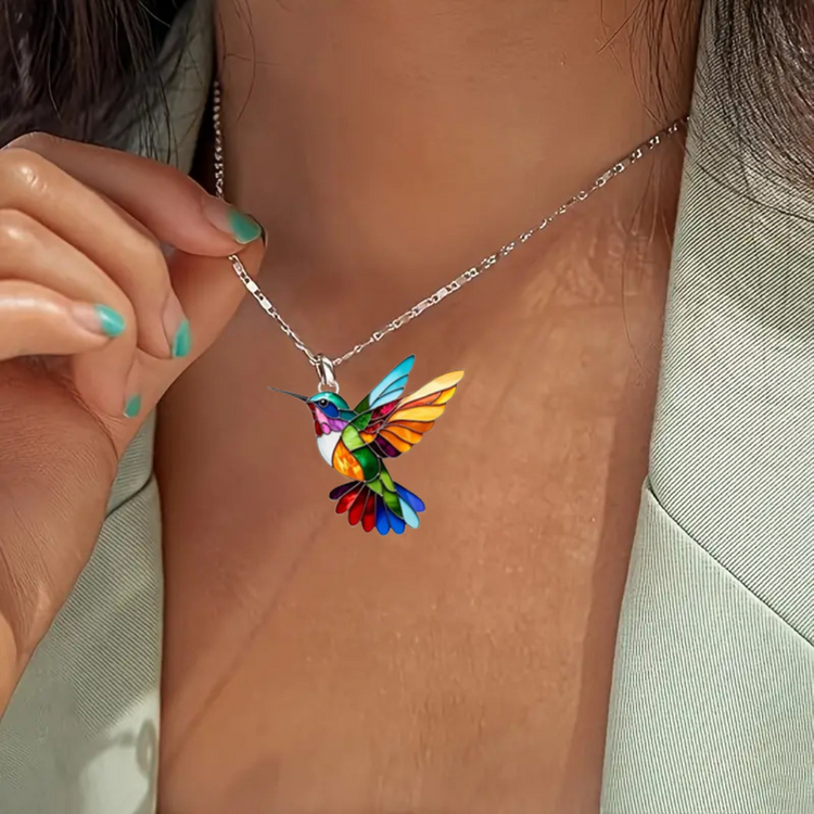 Samantha | Elegancka Koliber Naszyjnik