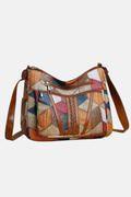 Solara | Elegancka Torba Skórzana Mosaikowa
