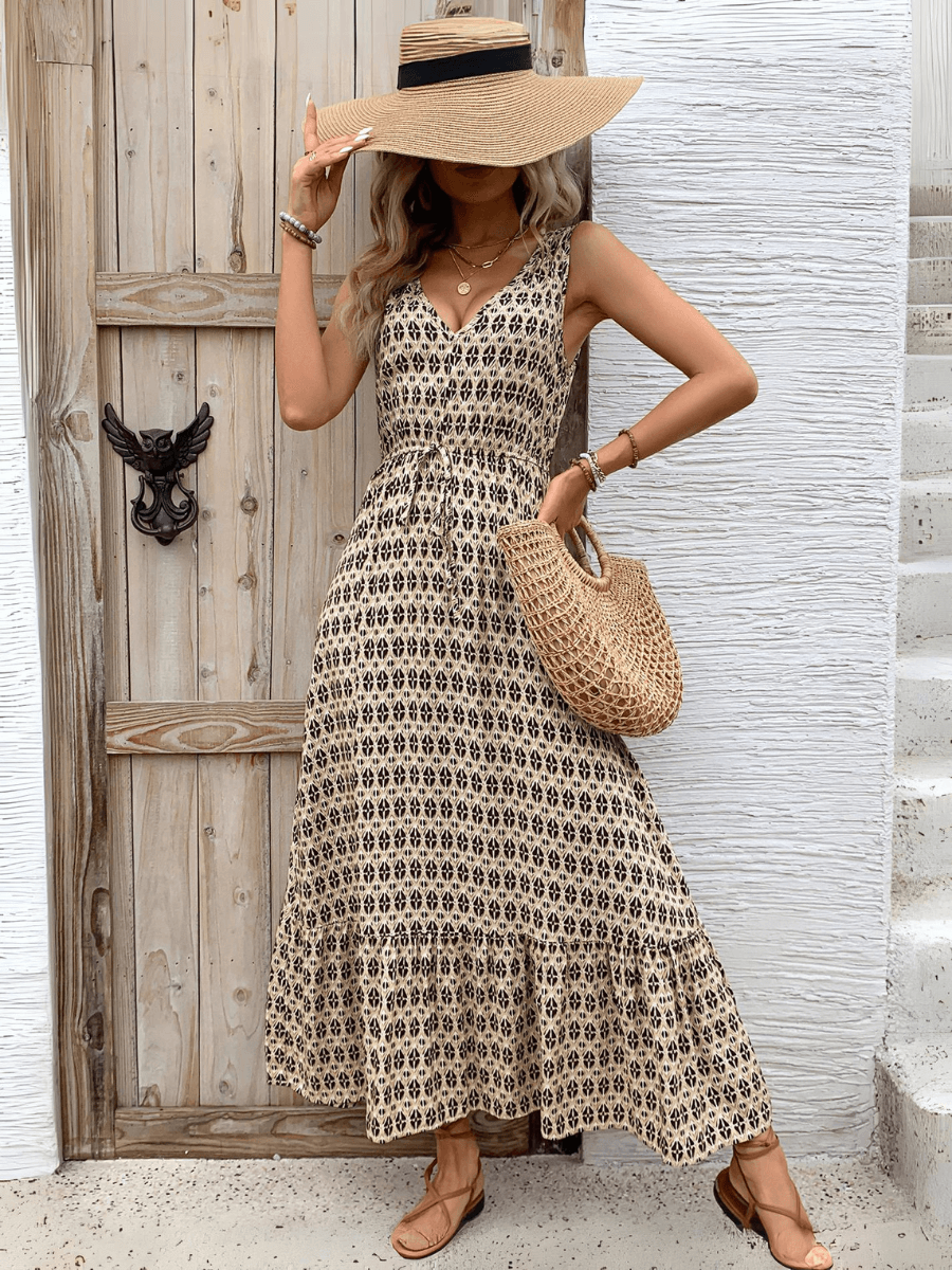 Ashlyn | Sukienka Maxi V-Neck