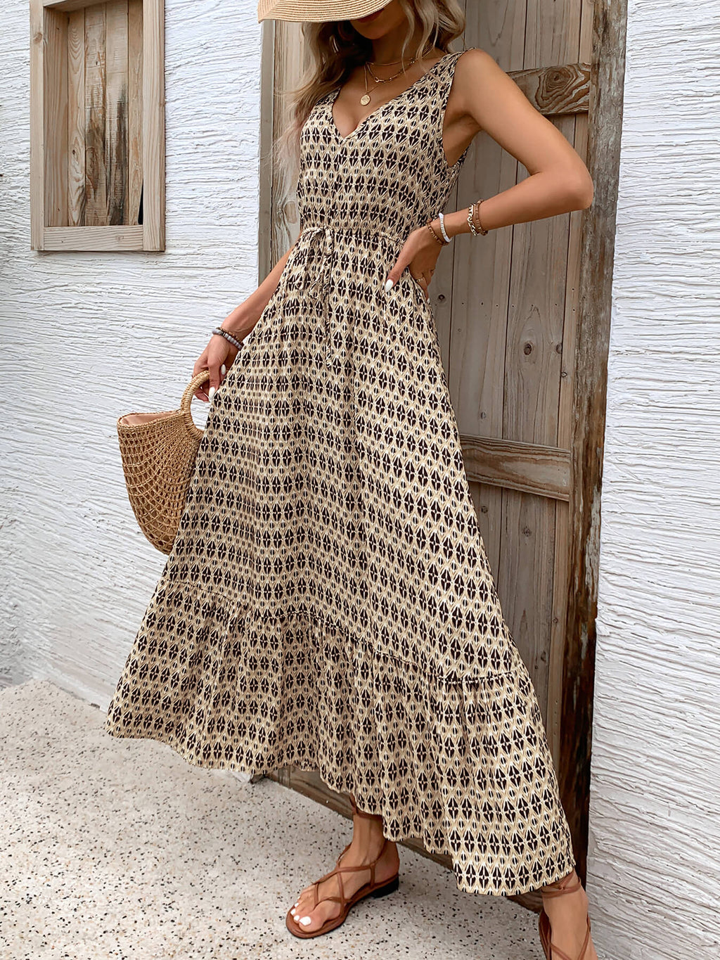 Ashlyn | Sukienka Maxi V-Neck