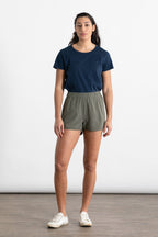 Luca Track Short / Oliwkowy w paski