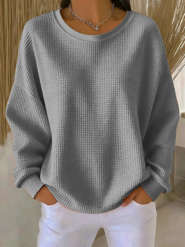 Elora | Teksturowany Sweatshirt